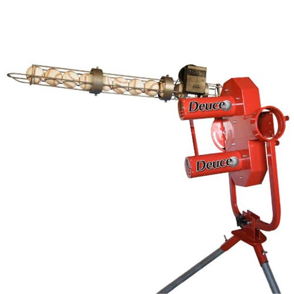 Heater Sports Heater Sports DC799 Deuce 75 MPH 2 Wheel Curveball Machine with Auto Ballfeeder DC799 - main